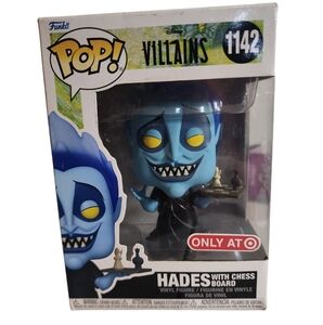FUNKO POP Hades with chess board new in box